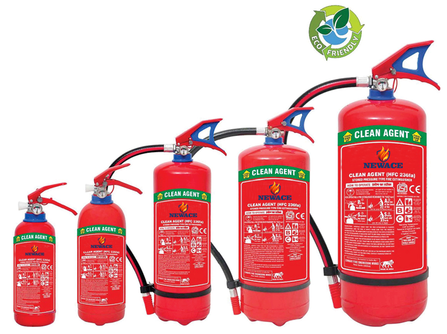 Clean Agent Fire Extinguisher