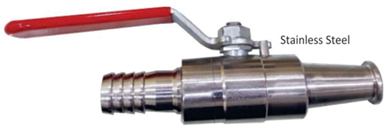 Stainless Steel Shut Off Nozzle