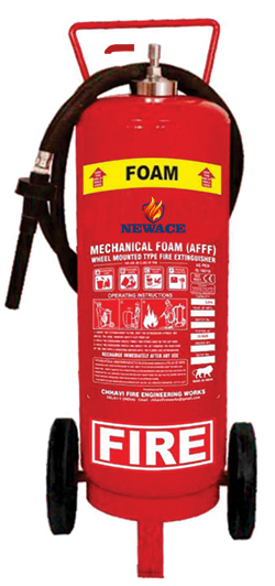 Trolley Mounted Mechanical Foam Fire Extinguisher
