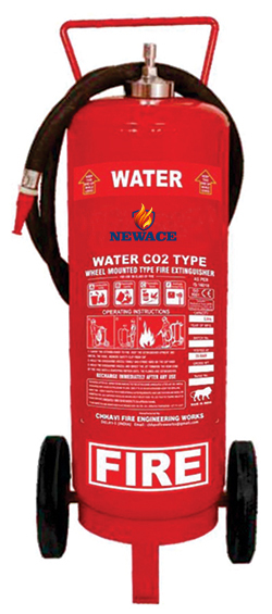 Trolley Mounted Water Type Fire Extinguisher